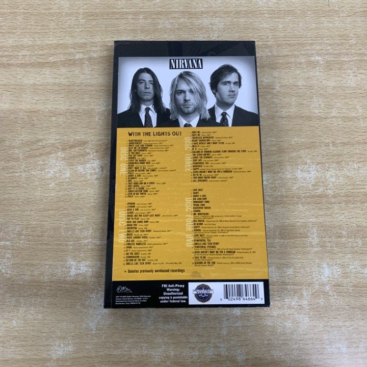 NIRVANA ニルヴァーナ WITH THE LIGHTS OUT 初回限定品 ○01)【1点限り!】Nirvana/With The Lights Out/ニルヴァーナ/4CD/US