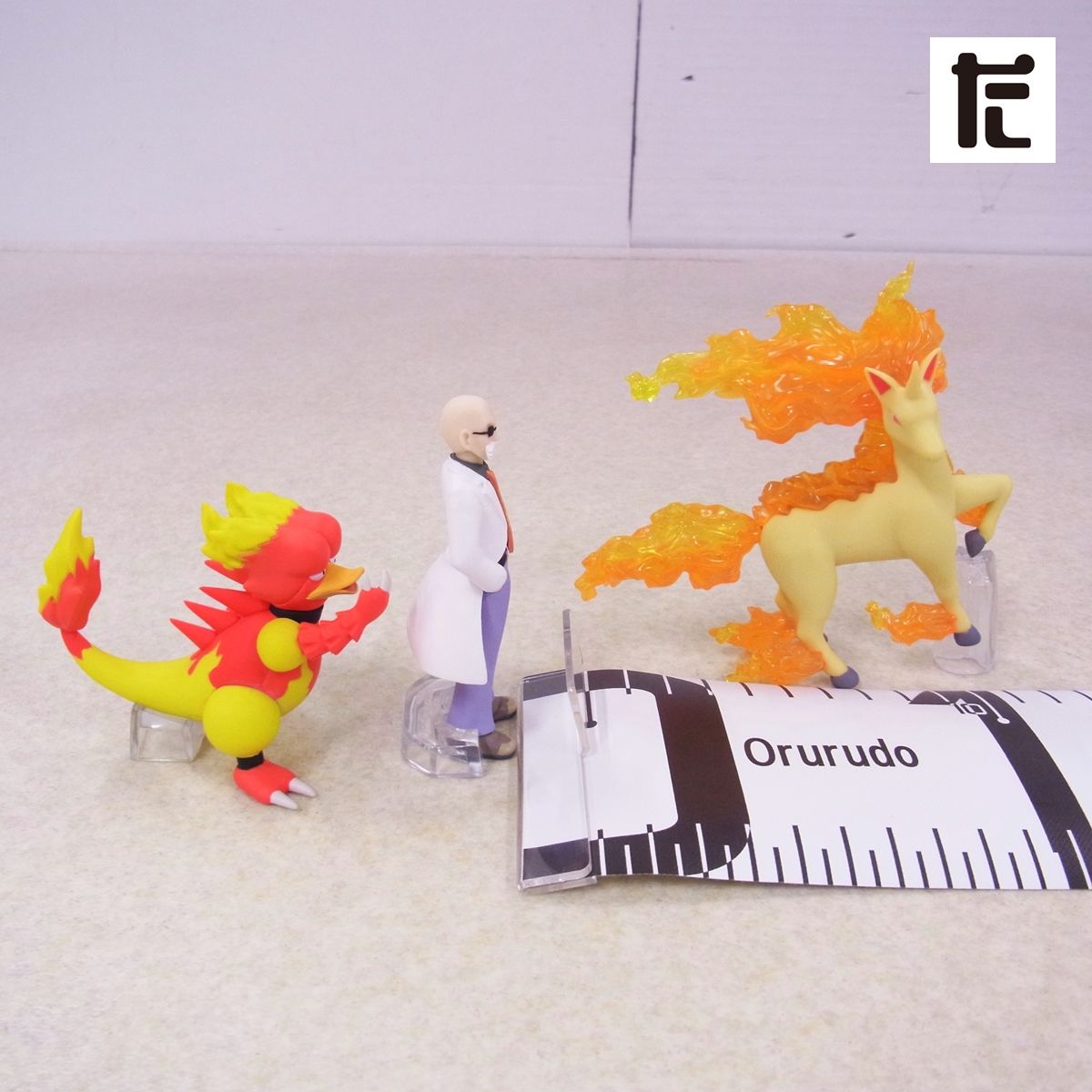 ポケモンスケールワールド カツラ＆ギャロップ＆ブーバー カントー地方