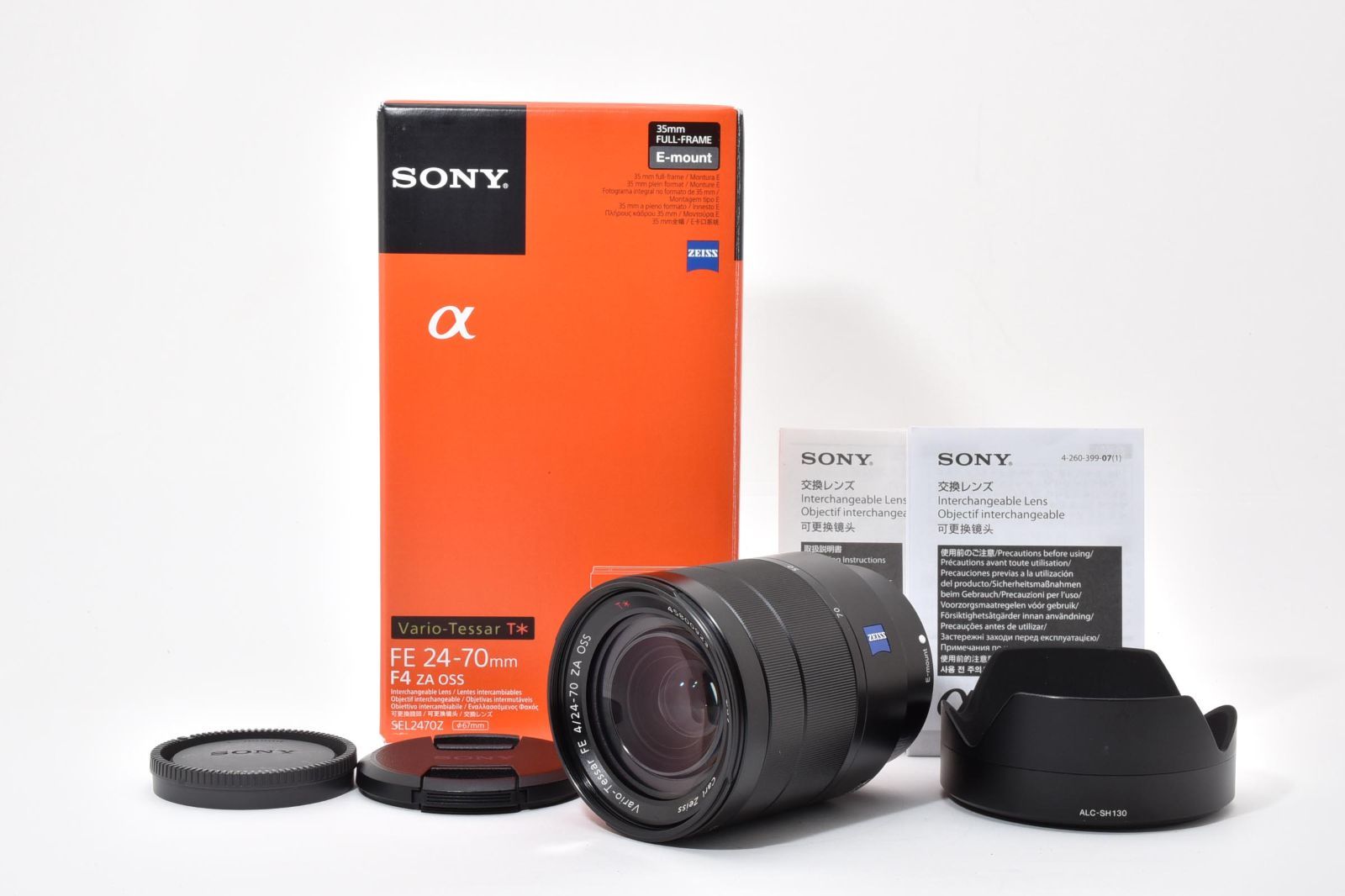 元 き ソニー SONY Vario-Tessar T* FE 24-70 mm F 4 ZA OSS OL 3512 448