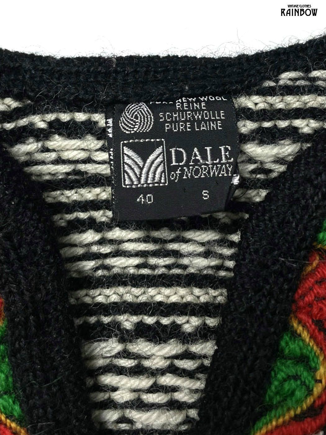 古着 DALE OF NORWAY ダーレオブノルウェイ 総柄 ノルディック柄 長袖