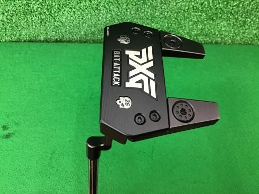 PXG BATTLE READY BAT ATTACK クランク レフティ パター PT スチール フレックスその他 メンズ 男性用 左利き 左用 Cランク ゴルフクラブ