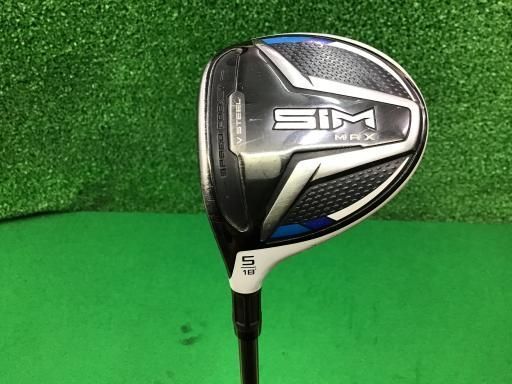 中古】 テーラーメイド SIM MAX 5W レフティ フェアウェイウッド FW