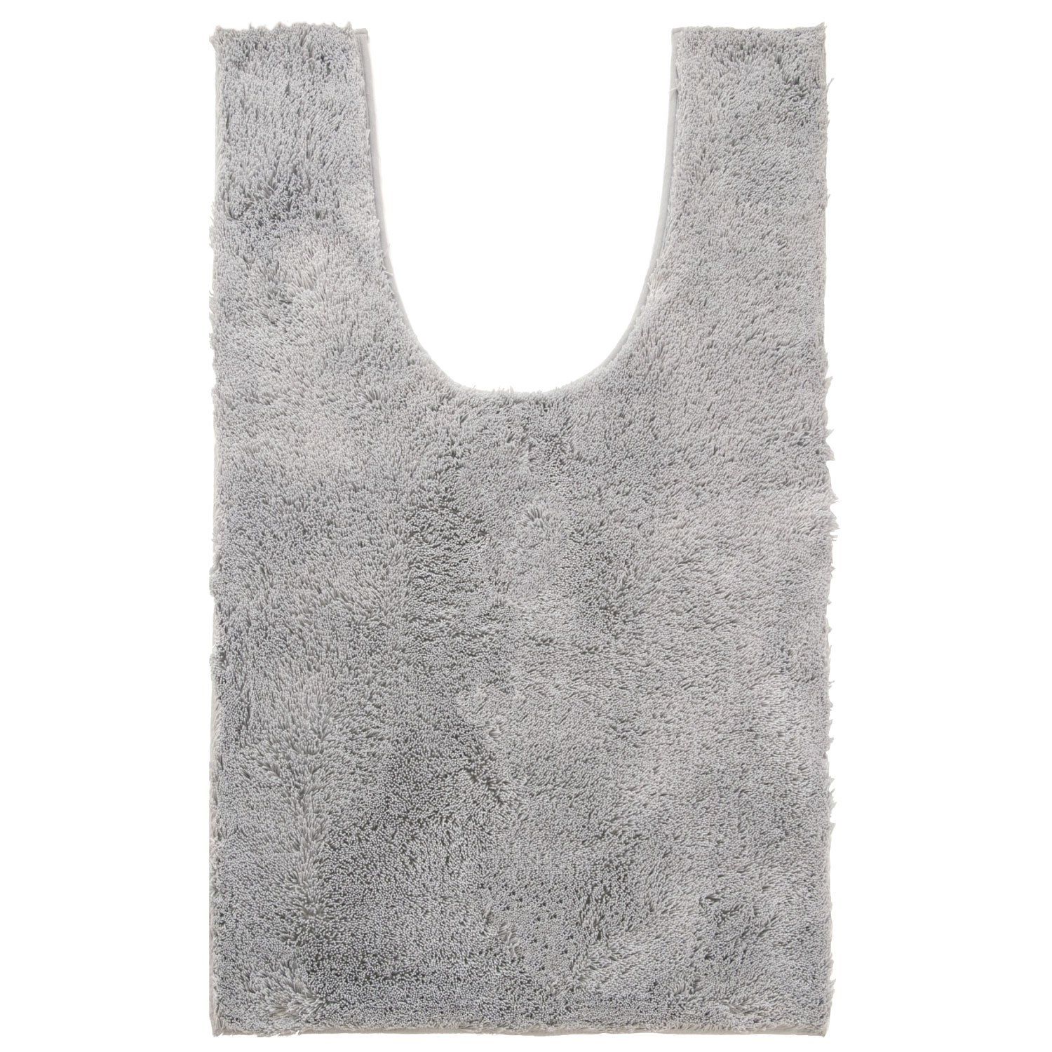 オカ OKA 乾度良好Dナチュレ トイレマット 耳長ロングサイズ 約105 cm×65 cm グレー かんどりょうこう 吸水 速乾 抗菌 防臭 トイレ 洗える ロング