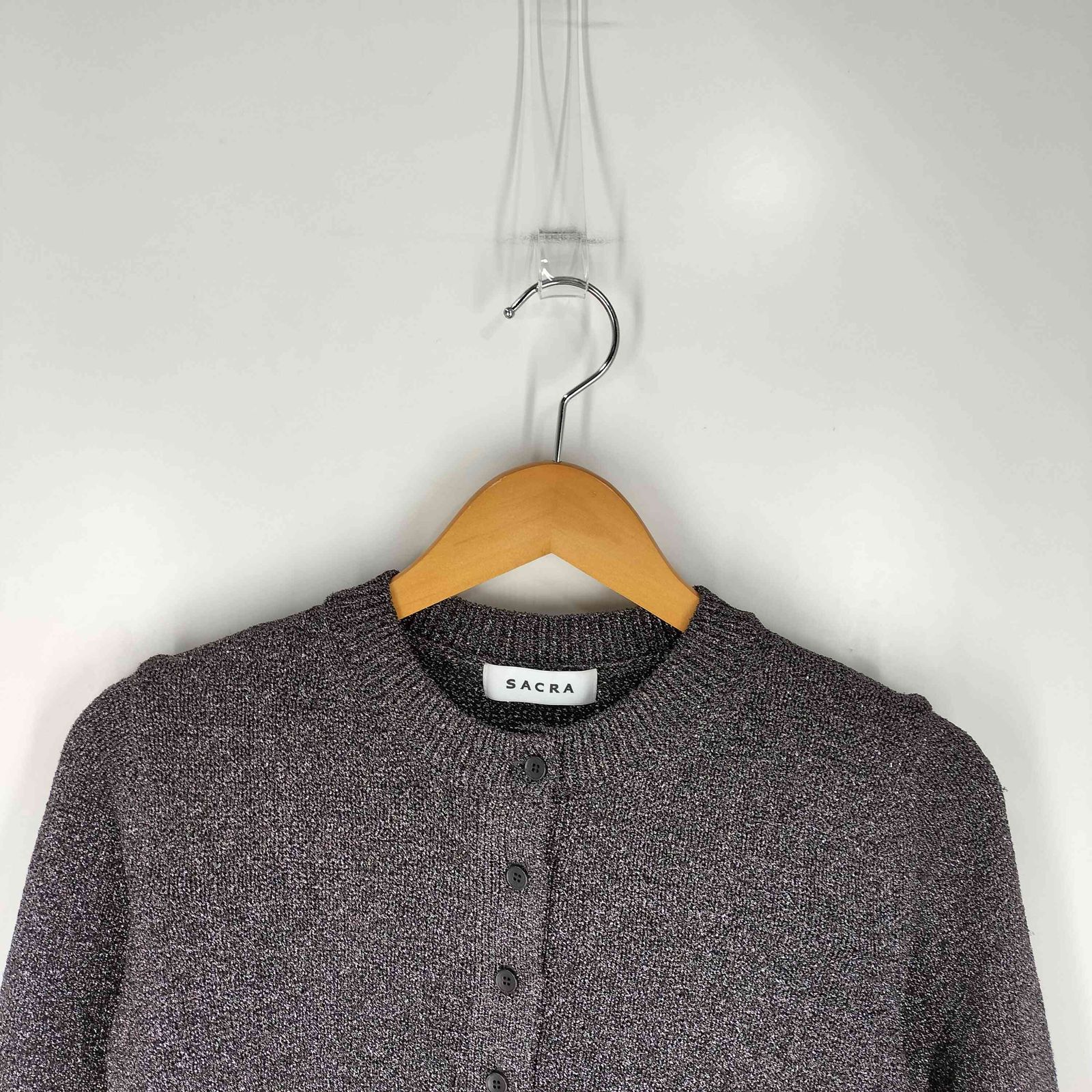 サクラ SACRA 24AW グロッシー リリー カーディガン GLOSSY LILY