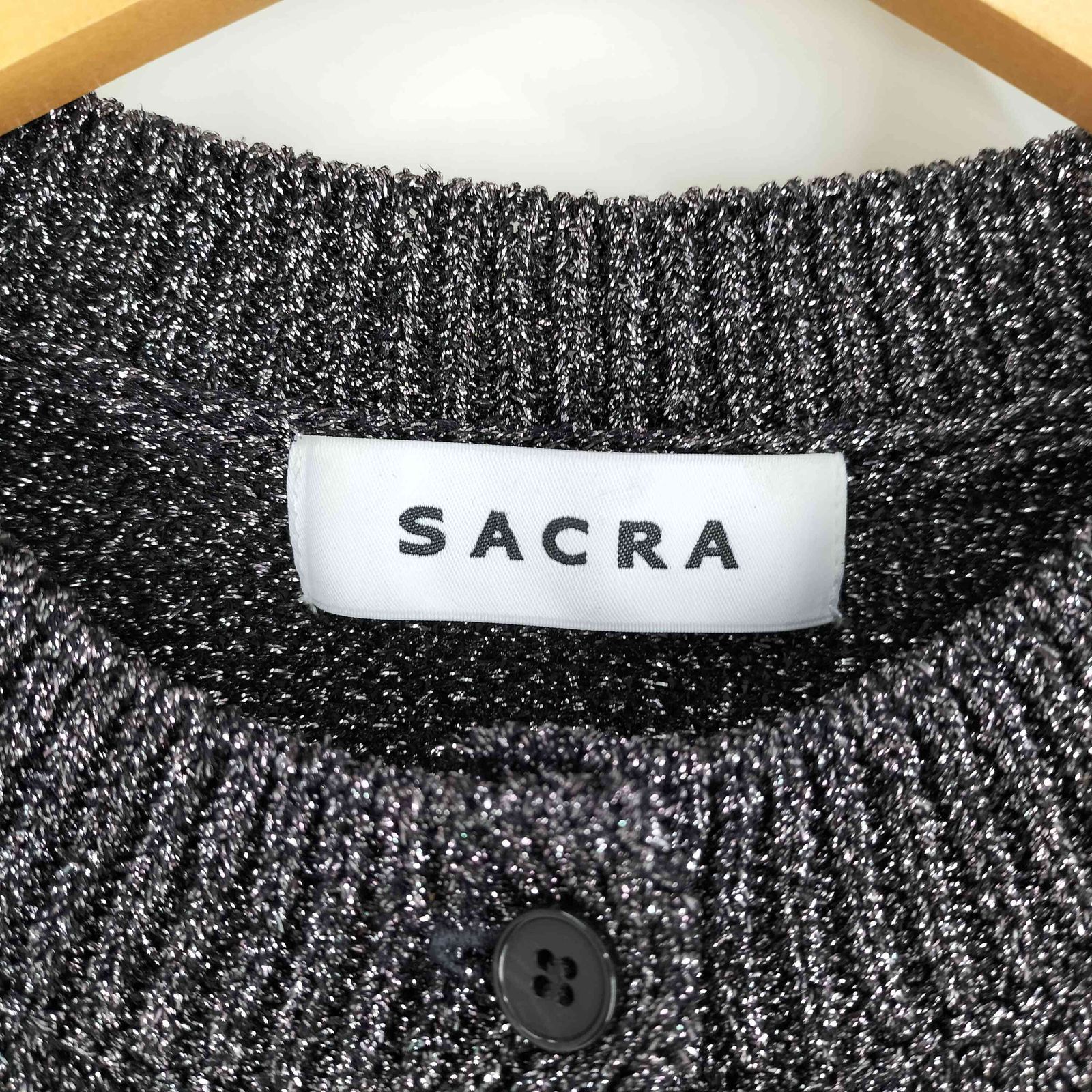 サクラ SACRA 24AW グロッシー リリー カーディガン GLOSSY LILY