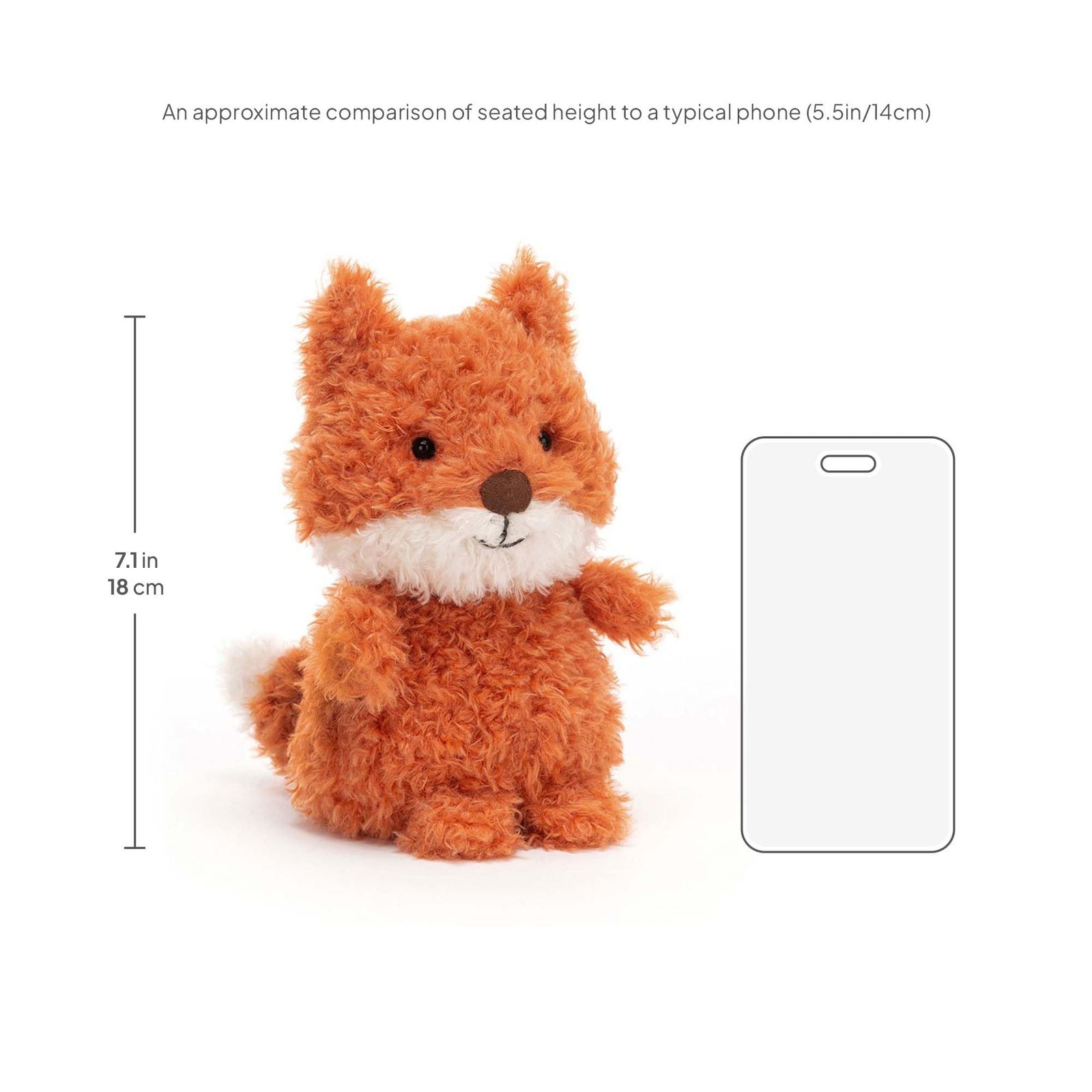 ジェリーキャットリトルフォックスぬいぐるみ