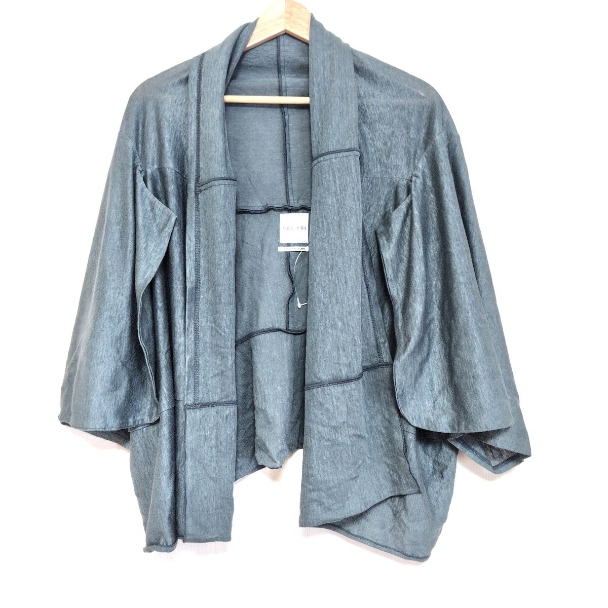 SOU ソウソウ カーディガン レディース - ダークグレー 長袖|麻