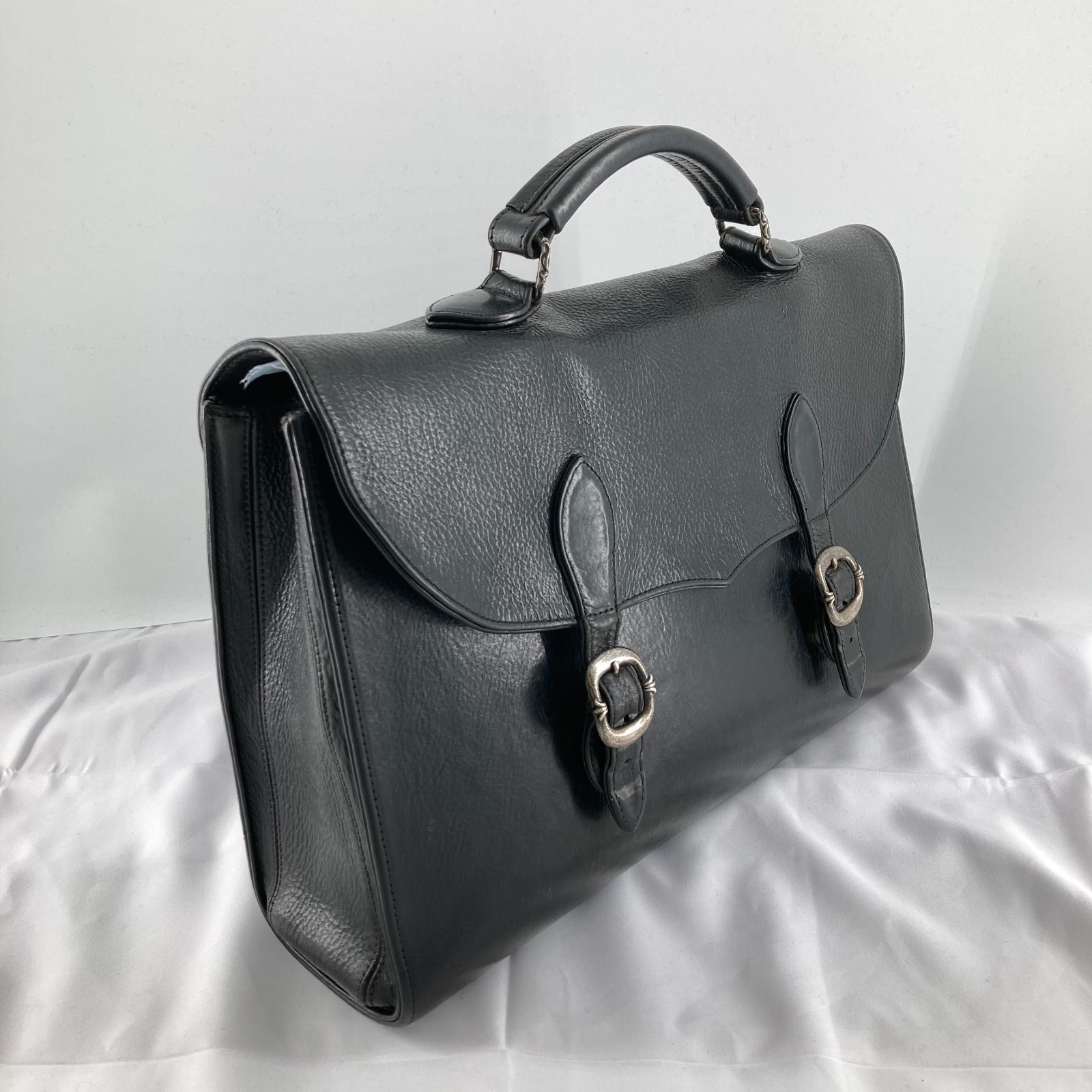 Chrome hearts クロムハーツ　ブリーフケース　ガンスリンガー Chrome Hearts ガンスリンガーストラップ レザーブリーフケース CHROME