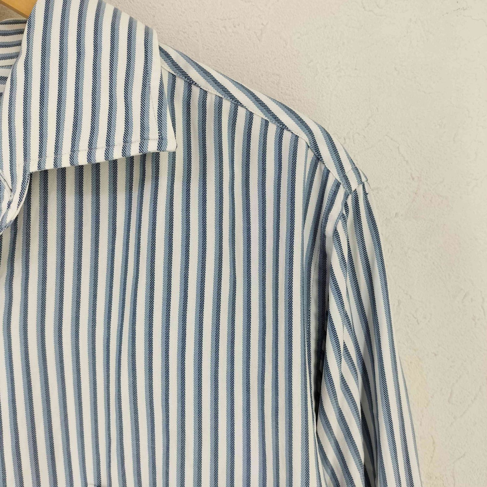 ロロピアーナ Loro Piana ストライプ シャツ メンズ import：L - メルカリ