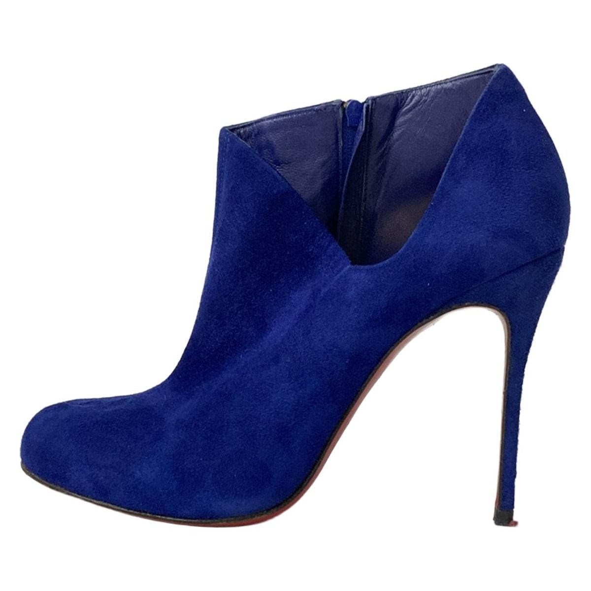 クリスチャンルブタン　ブルーパンプス CHRISTIAN LOUBOUTIN(クリスチャンルブタン) パンプス 36 レディース