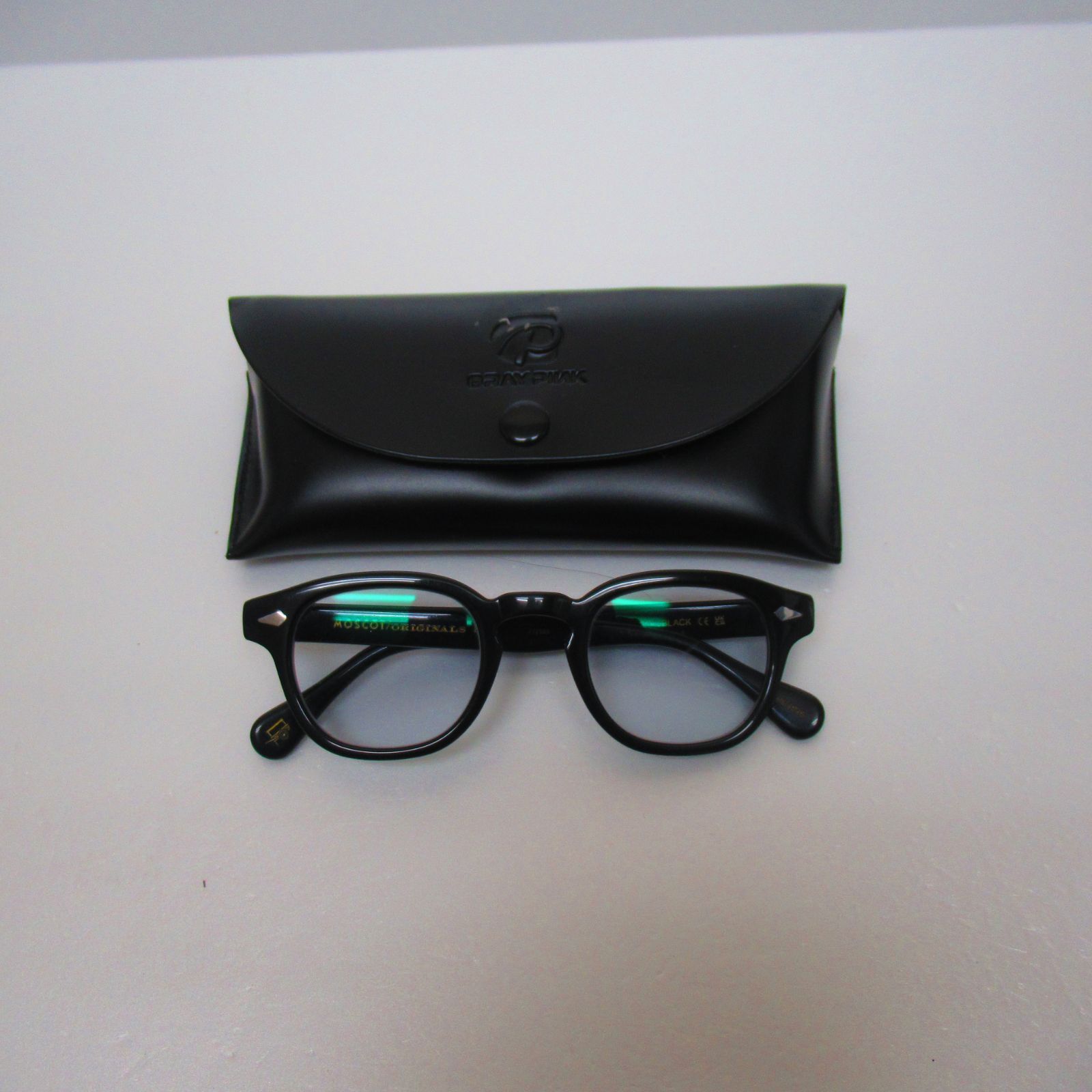 MOSCOT モスコット LEMTOSH レムトッシュ 44 ブラック 黒 メガネ 眼鏡 