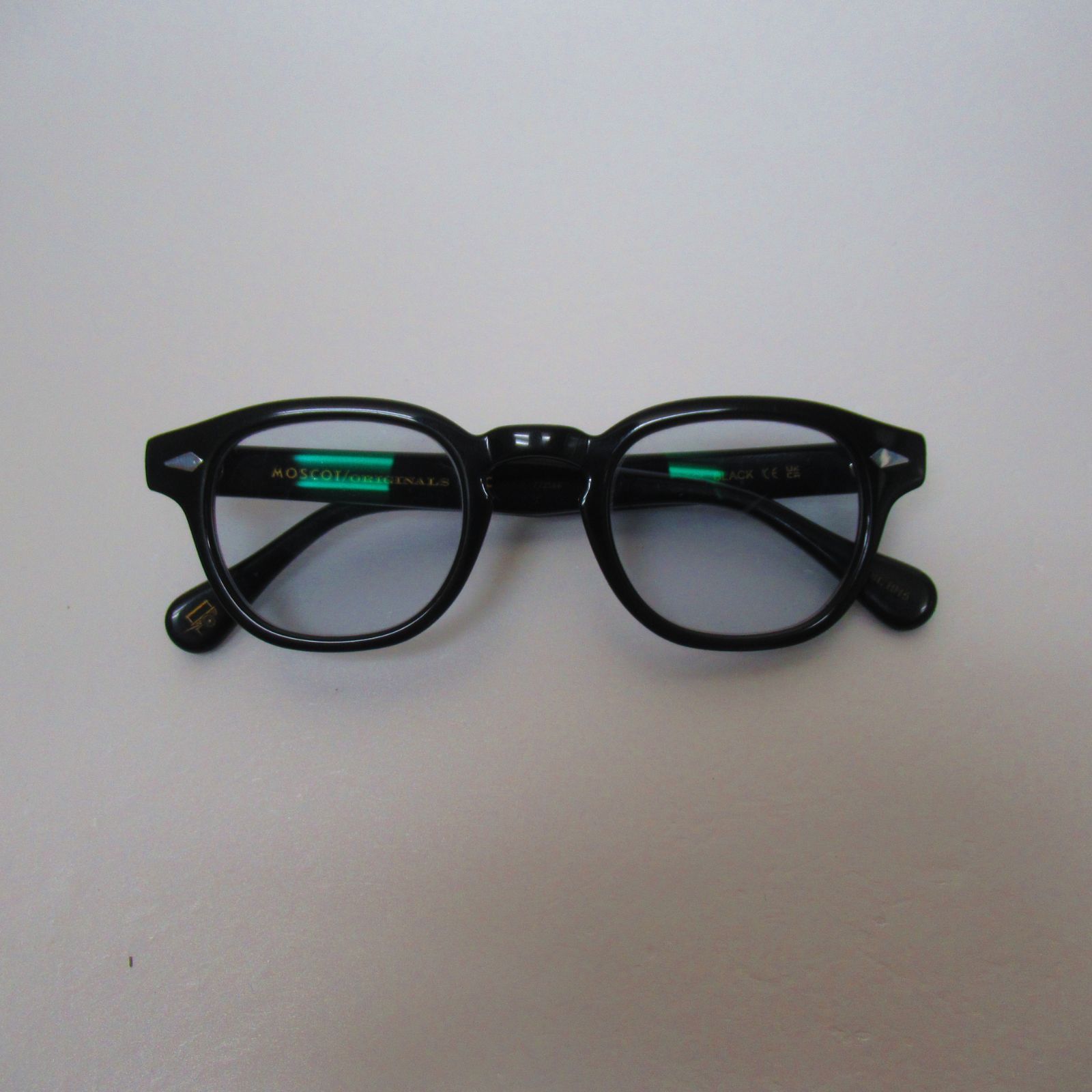 MOSCOT モスコット LEMTOSH レムトッシュ 44 ブラック 黒 メガネ 眼鏡 