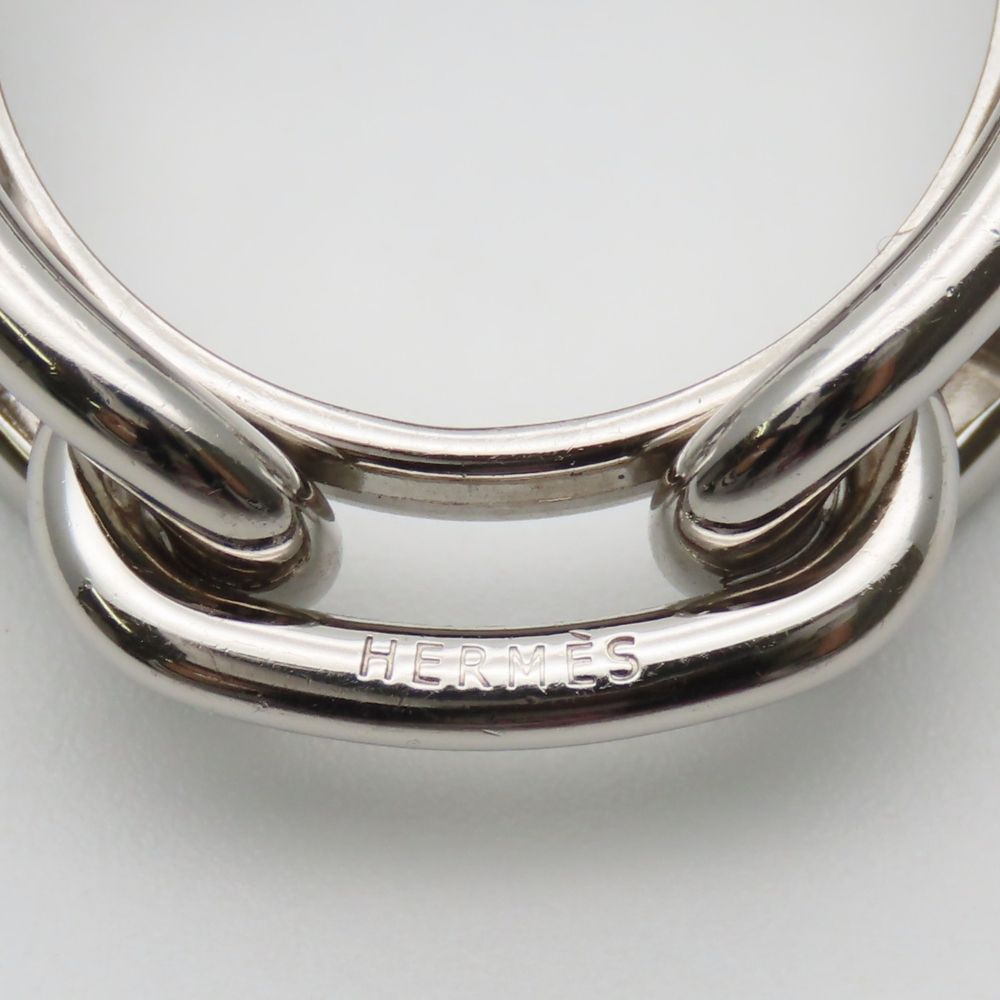 中古】 エルメス スカーフリング シェーヌダンクル BIJOUTERIE