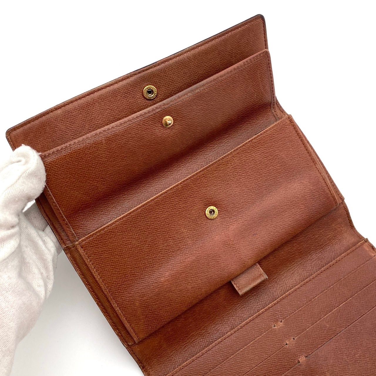 ルイヴィトン モノグラム ポルトフォイユ インターナショナル 三つ折り