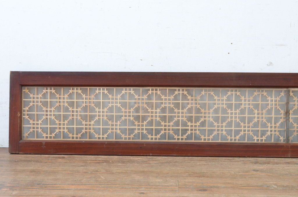 アンティーク建具 両面ガラス入り