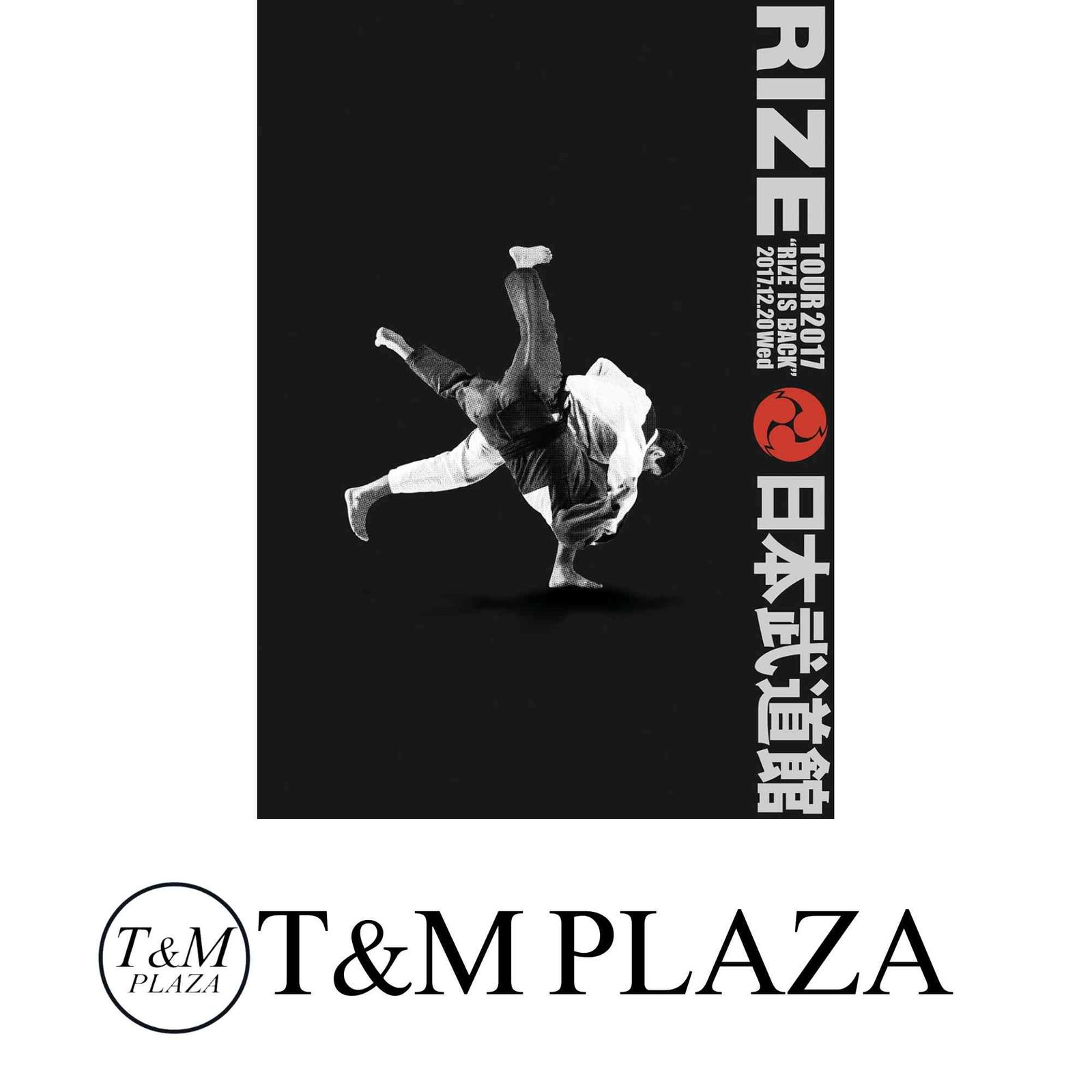 RIZE TOUR 2017 IS BACK 平成二十九年十二月二十日 日本武道館 Blu-ray Disc