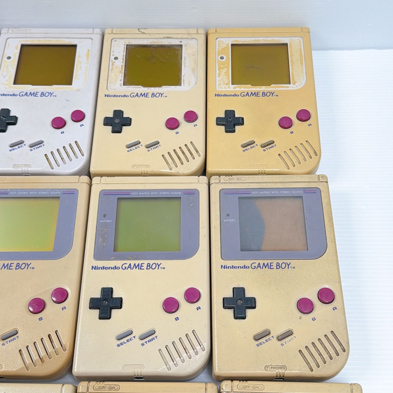  ゲームボーイ Nintendo Gameboy DMG-01 12台まとめ売り 基盤あり ニンテンドー 初代ゲームボーイ 本体(ゲームボーイ) ゲームボーイ