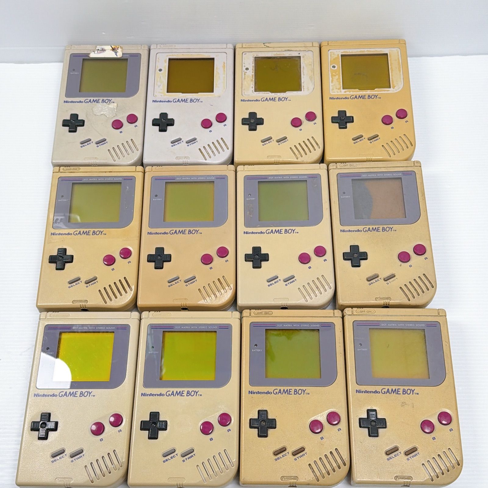 ゲームボーイ Nintendo Gameboy DMG-01 12台 基盤あり ニンテンドー 初代ゲームボーイ