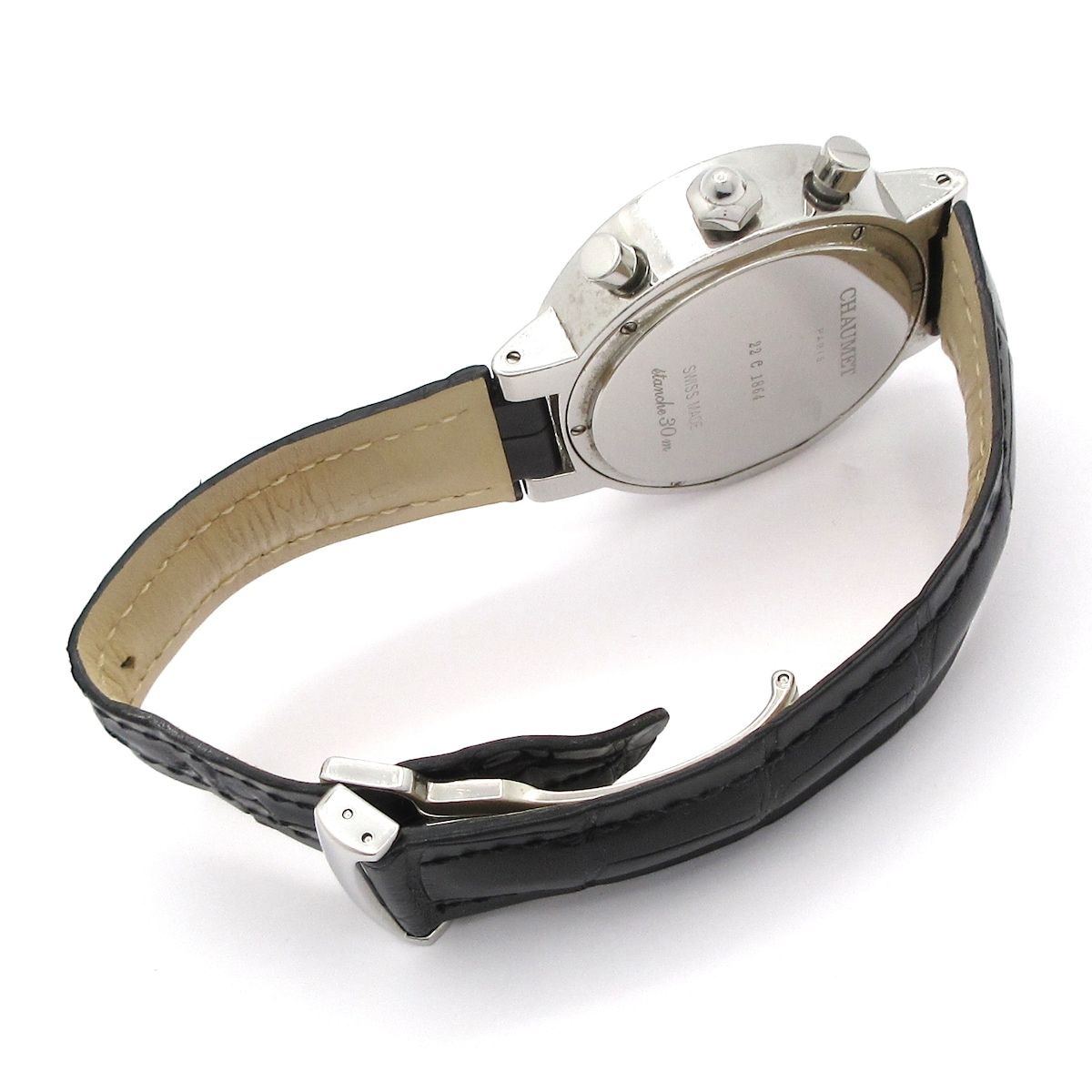  CHAUMET ショーメ 腕時計 ダンディクロノ ボーイズ SS|クロノグラフ シルバー その他 時計