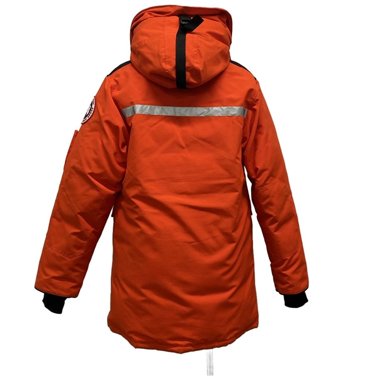 カナダグース コート サイズS メンズ美品 - WD-J401 オレンジ×黒