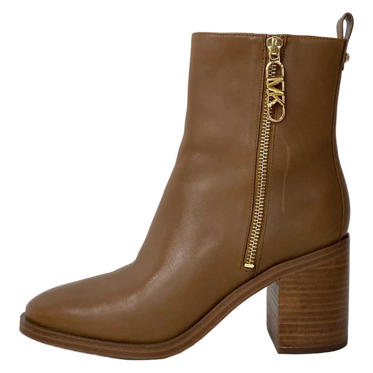 MICHAEL KORS マイケルコース ショートブーツ 7.5 M レディース - ブラウン レザー