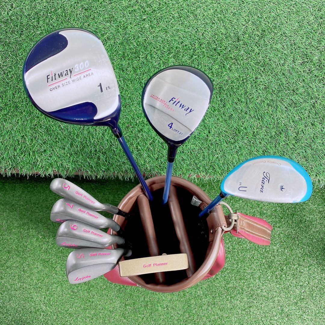 ゴルフクラブ レディースセット 初心者 フィットウェイ 300 N1891