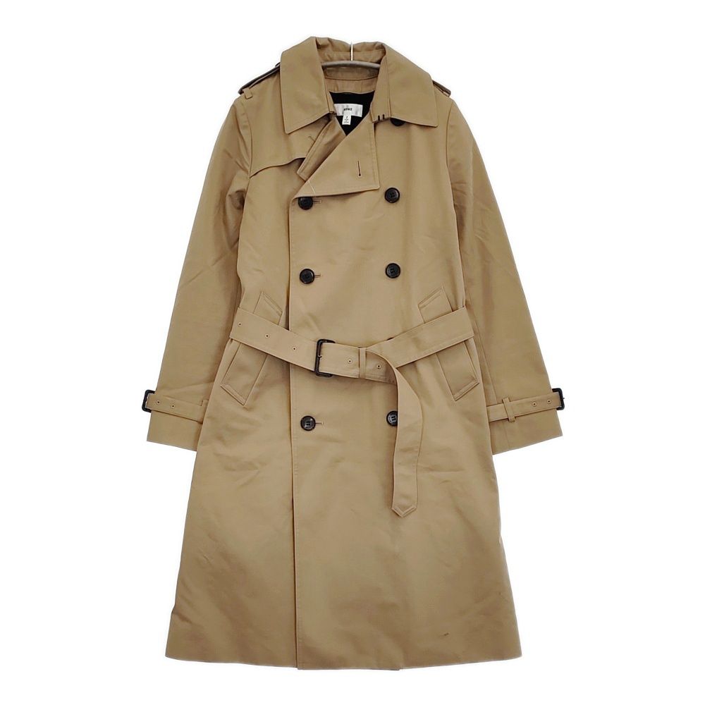 HYKE ライナー付き タイトフィット サイズ2 132 17005 トレンチコート ベージュ レディース ハイク 5 1128 T