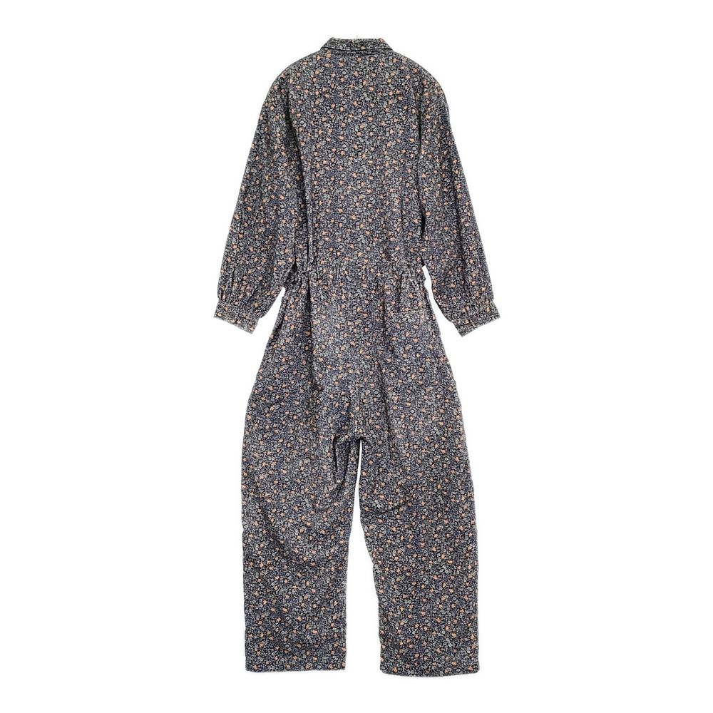 soil コーデュロイ　スモールフラワープリント　オールインワン soil コットンコーデュロイ スモールフラワープリント 定価30800円