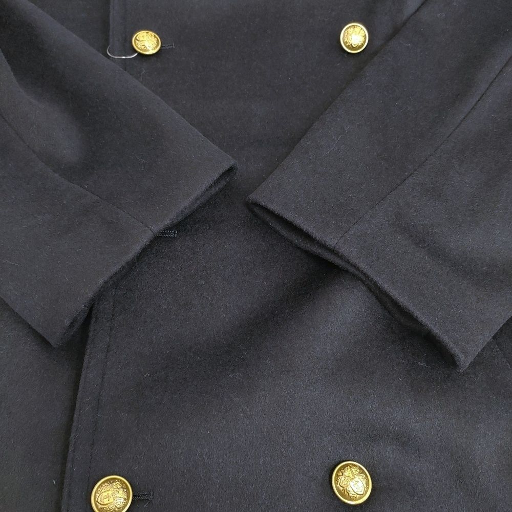 FRAMeWORK メタルボタンロングPコート 金ボタン サイズ38 ウール