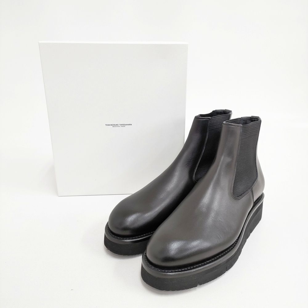 BEAUTIFUL SHOES 新品 ブリティッシュサイドゴアブーツ 25cm 定価74800