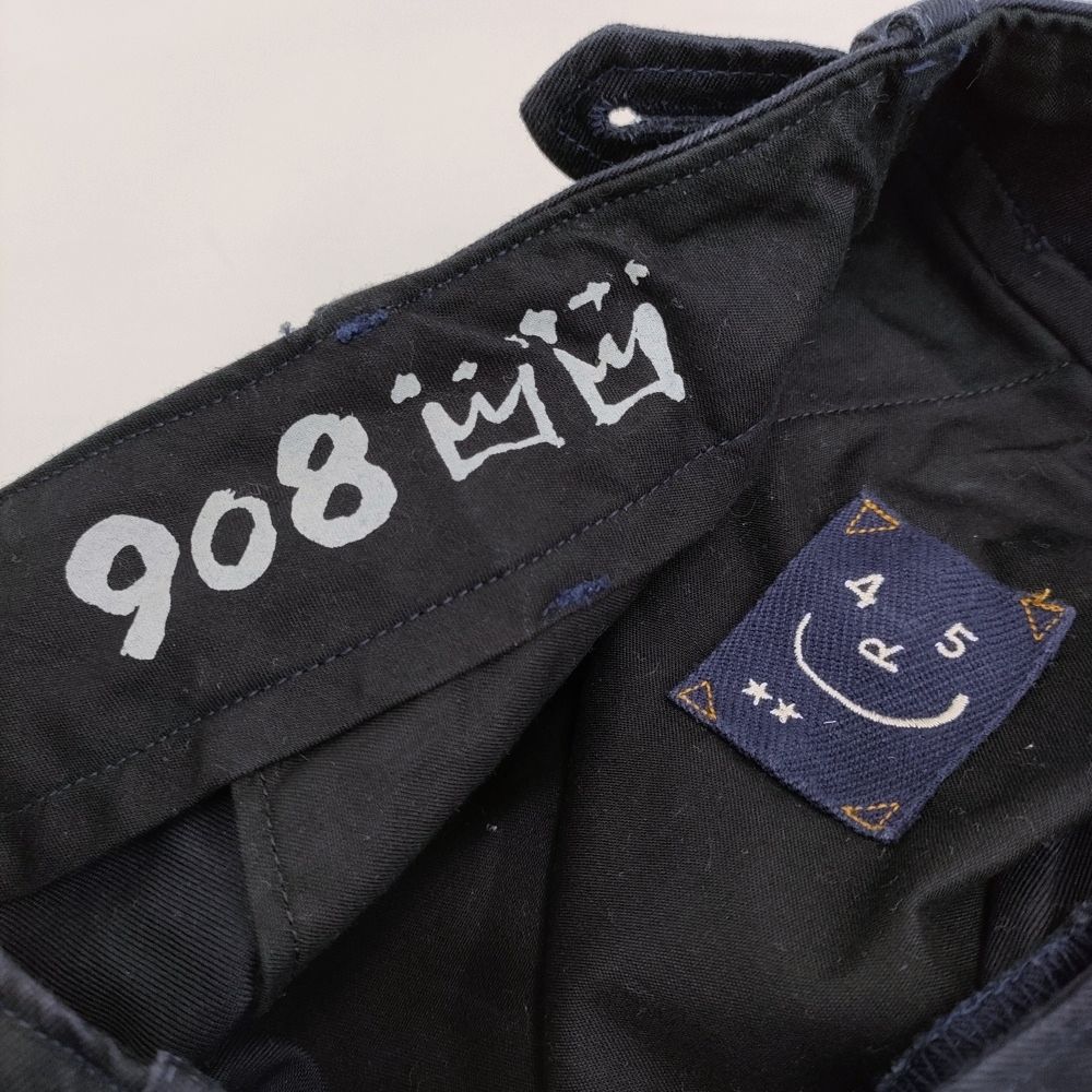 45 R rpm 双糸チノの908チーゴパンツ サイズ2 定価49500円 パンツ 2025 ネイビー レディース フォーティーファイブアールピーエム 5-1128 G フェミニン その他 
