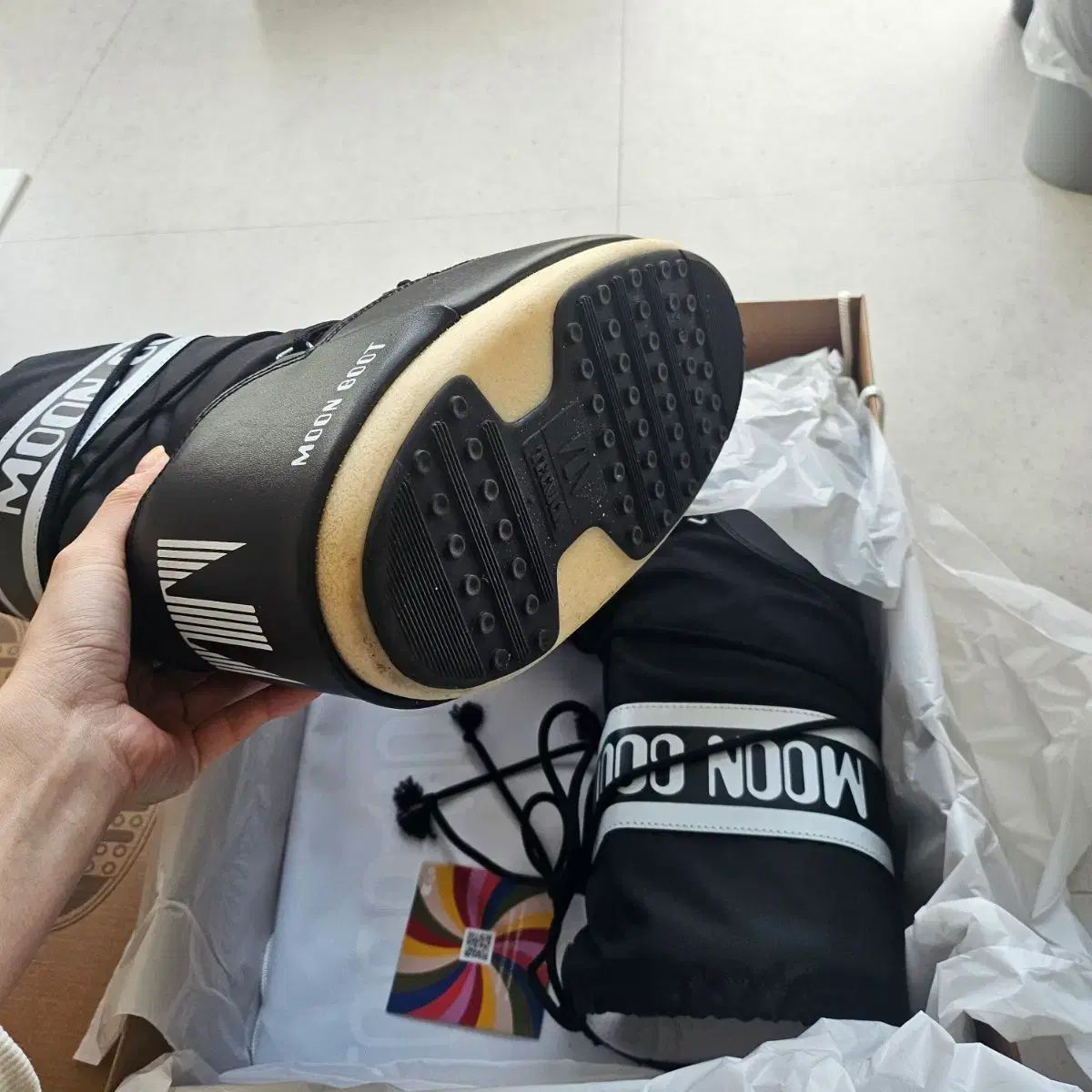  ムーンブーツ iKON ブラック 35 38 その他 ブーツ