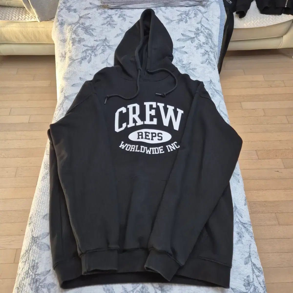 ラブズオンラブズ トレーニングウェア クルー オーバーサイズ フーディー Tシャツ ブラック XL サイズ