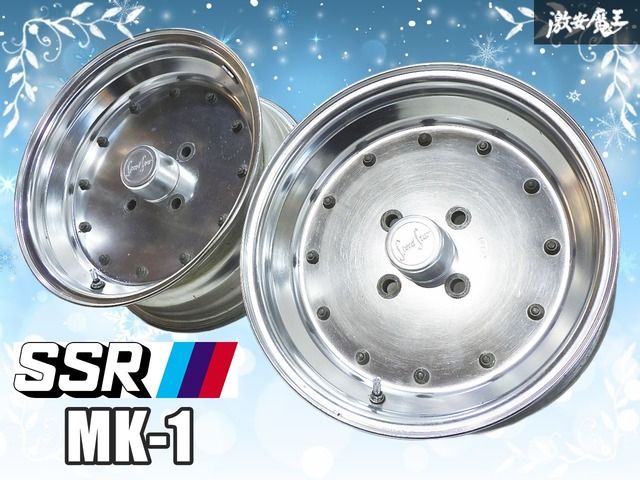SSR (スピードスター) 15インチ6.5J PCD114.3mm 4穴 4本 Yahoo!オークション -「ssr type x」(4穴) (15インチ)の落札相場・落札価格