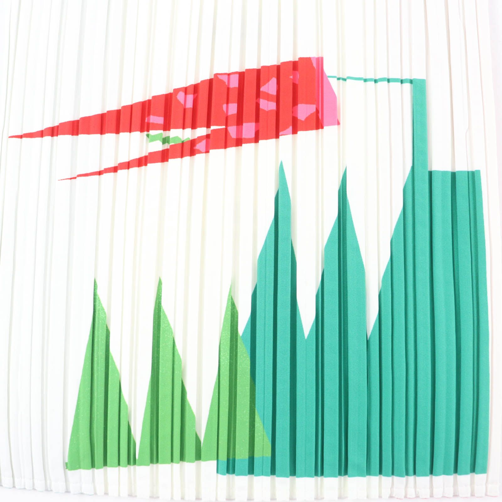 極美品☆IKKO TANAKA ISSEY MIYAKE イッコウタナカイッセイミヤケ PP07-AG721 プリーツバッグ ハンドバッグ マルチカラー 日本製 極美品☆IKKO TANAKA ISSEY MIYAKE イッコウタナカイッセイミヤケ PP07