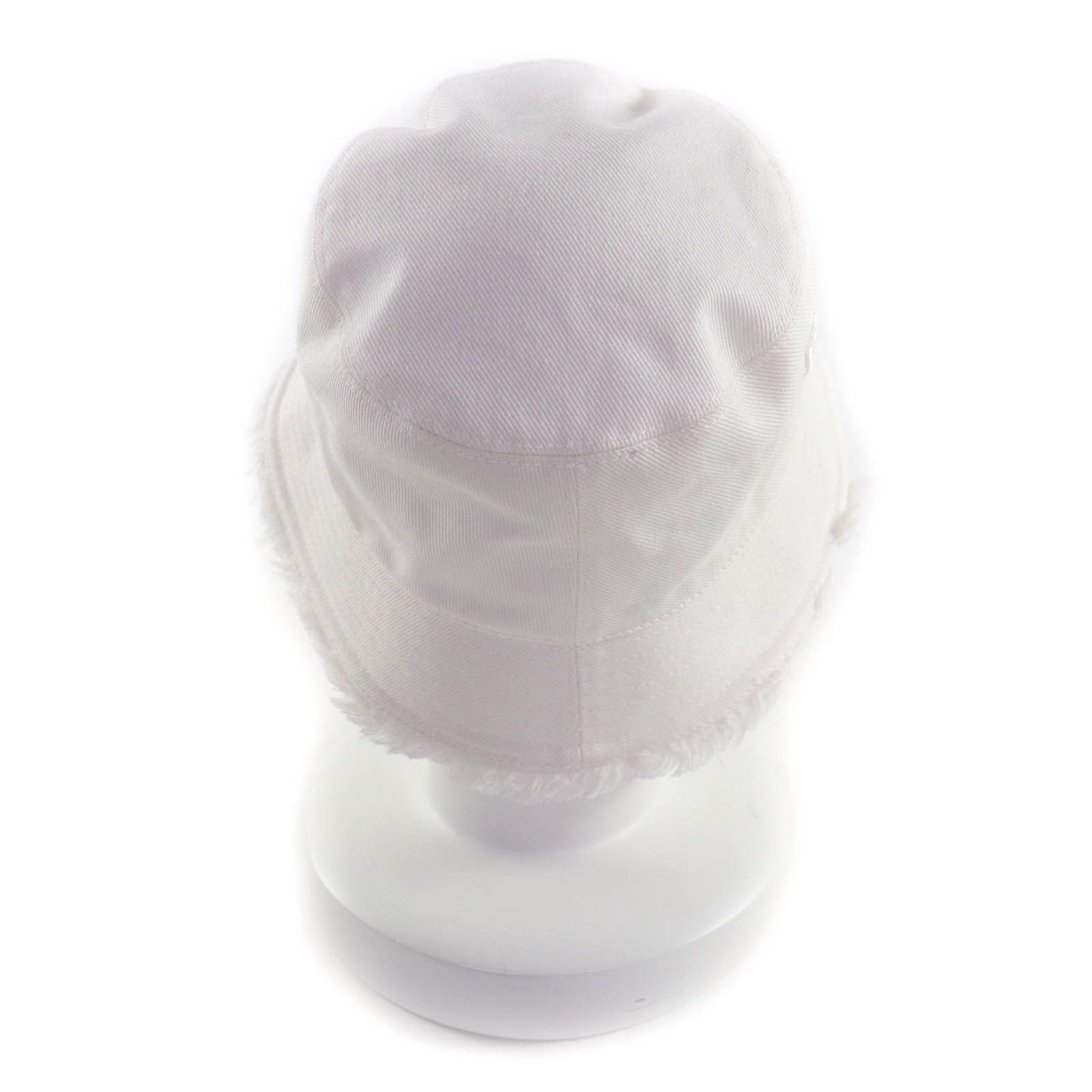 極美品☆PRADA プラダ 2023年製 1HC137 コットン100％ ロゴ刺繍入り