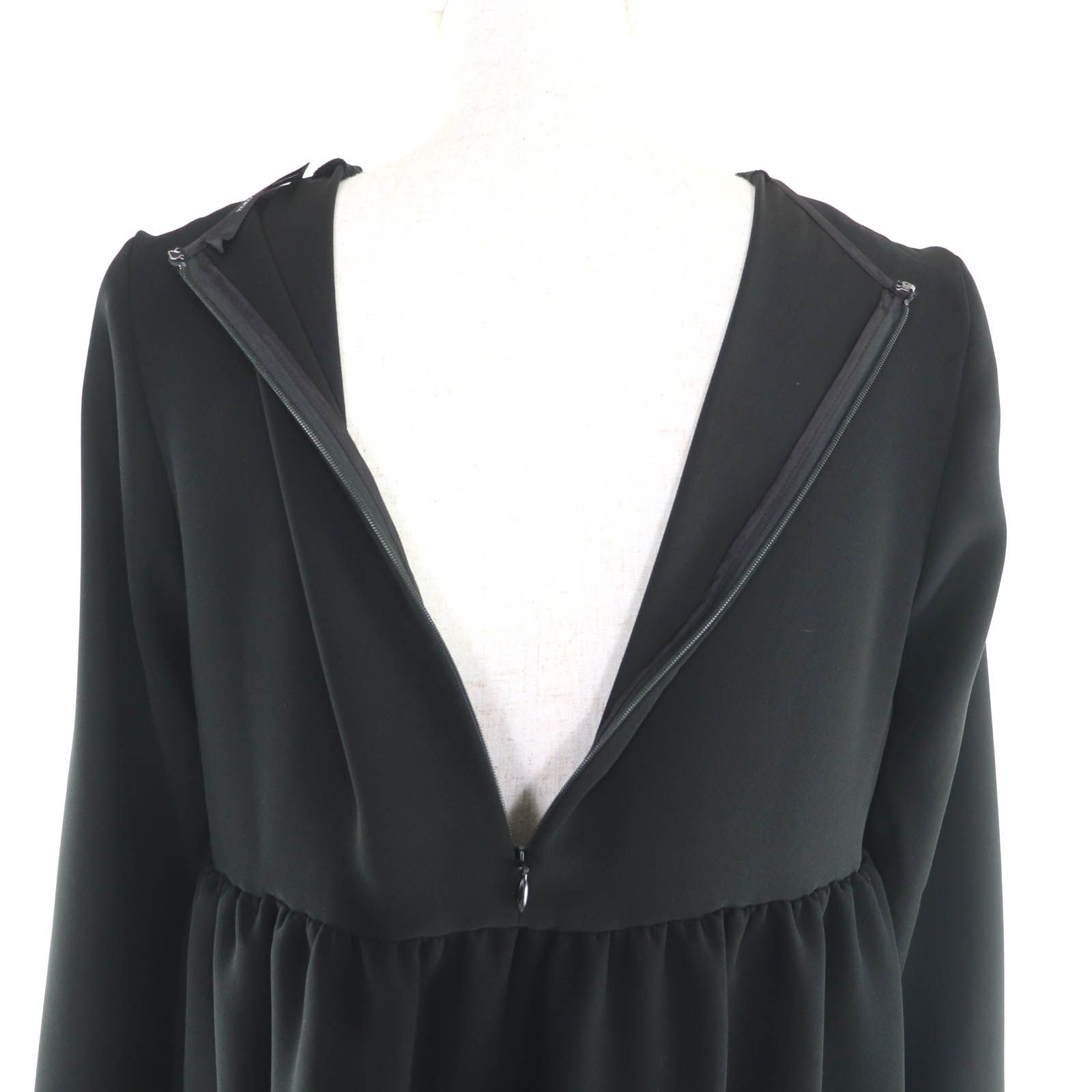 極美品☆YOKO CHAN ヨーコチャン 2023年製 YCD-423-912 バックフリル