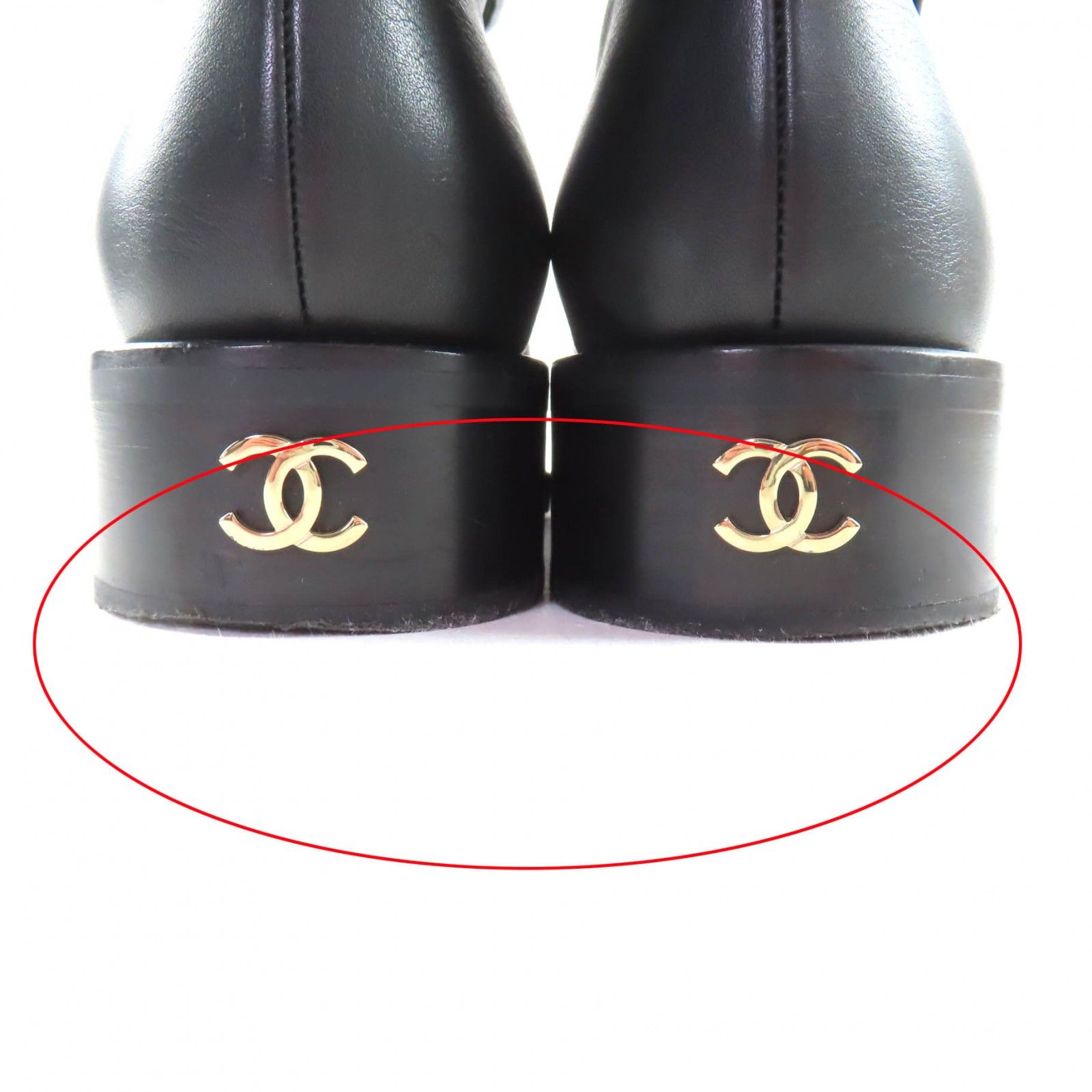 レザー ショートブーツ