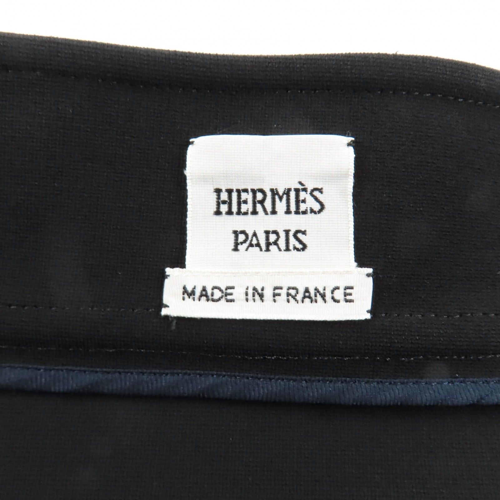 極美品☆HERMES エルメス 3E0315DJ 膝丈 デザイン スカート ボトムス