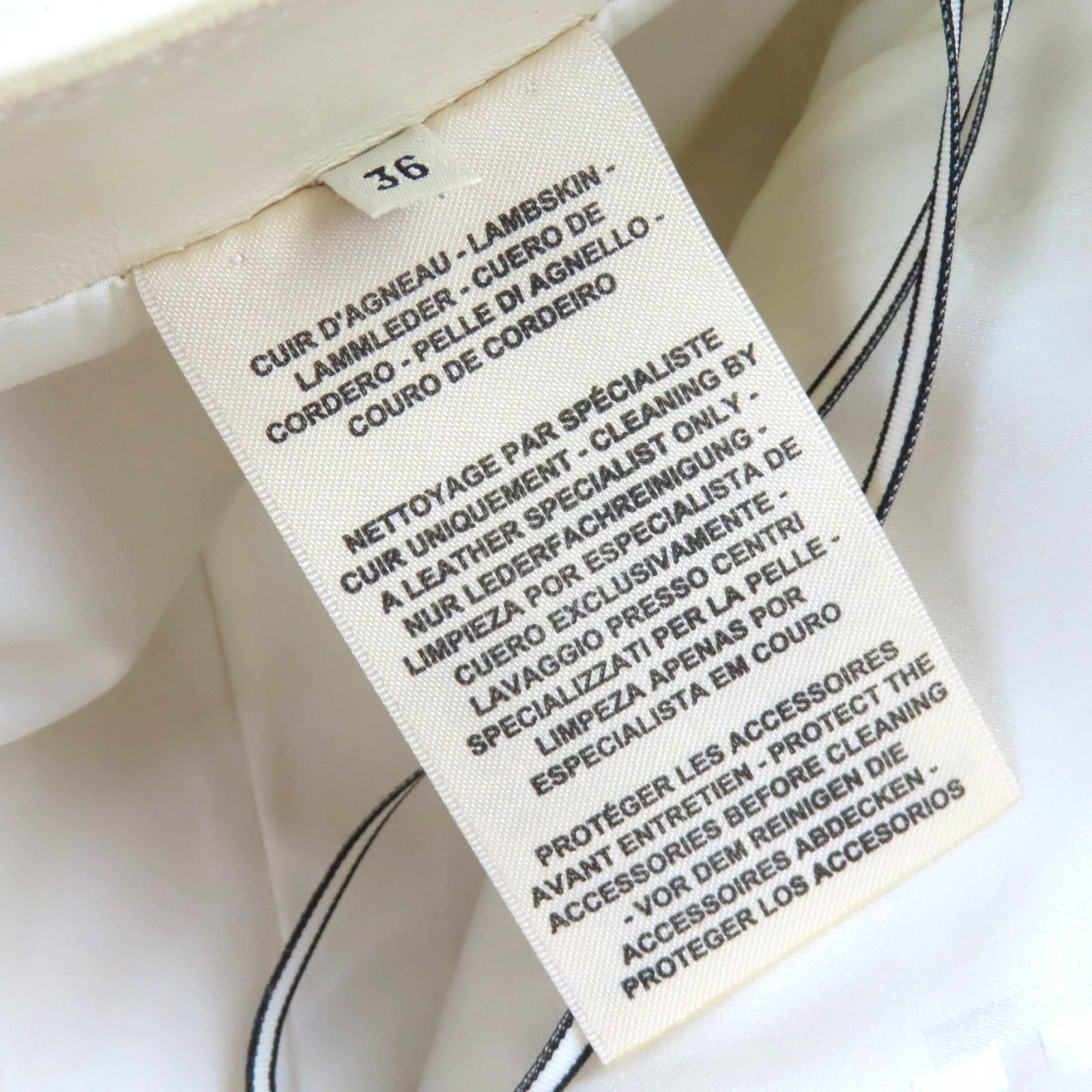 ラムレザー キュロットパンツ