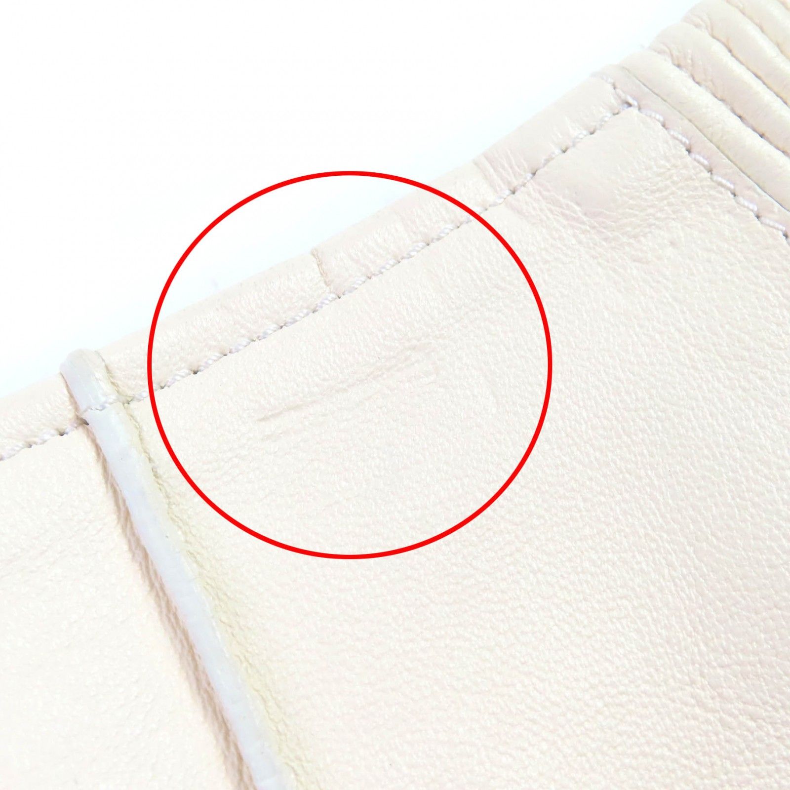  HERMES エルメス フロントジップ ラムレザー キュロットパンツ ショートパンツ アイボリー 36 フランス製 レディース ショートパンツ ハーフパンツ パンツ