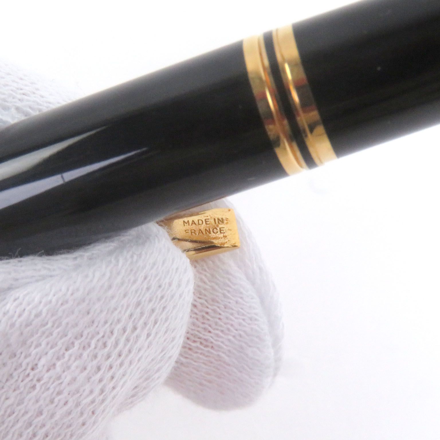 □Cartier カルティエ ペン先18 K Fニブ トリニティ キャップ式 万年筆 ステーショナリー ブラック ゴールド フランス製 メンズ