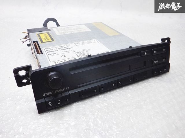 実動外し！ BMW 純正 E46 330i Mスポーツ 3シリーズ 純正 CDオーディオ