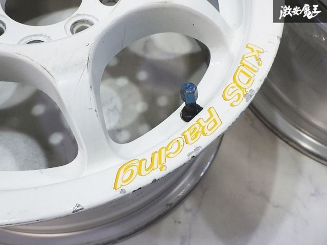 キッズレーシング 14インチ 6J マルチPCD ホイールセット キッズレーシング 14インチ 6J マルチPCD ホイールセット - メルカリ