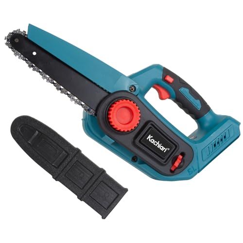 チェーンソー 充電式 8インチ 小型 KA 17 ハンディチェーンソー アウターロータモータ コードレス 電動工具 片手 軽量 木工切断 枝切り 薪作 庭木剪定 家庭用業務用 女性 も対応 チェーン刃とガイドバー付き 18 Vバッテリー対応 BL 1
