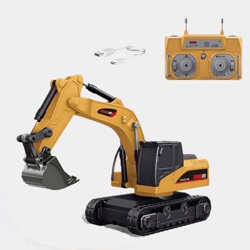 新品】ミニ合金フォークリフト RCカー 1/64スケール 電動リモコン車