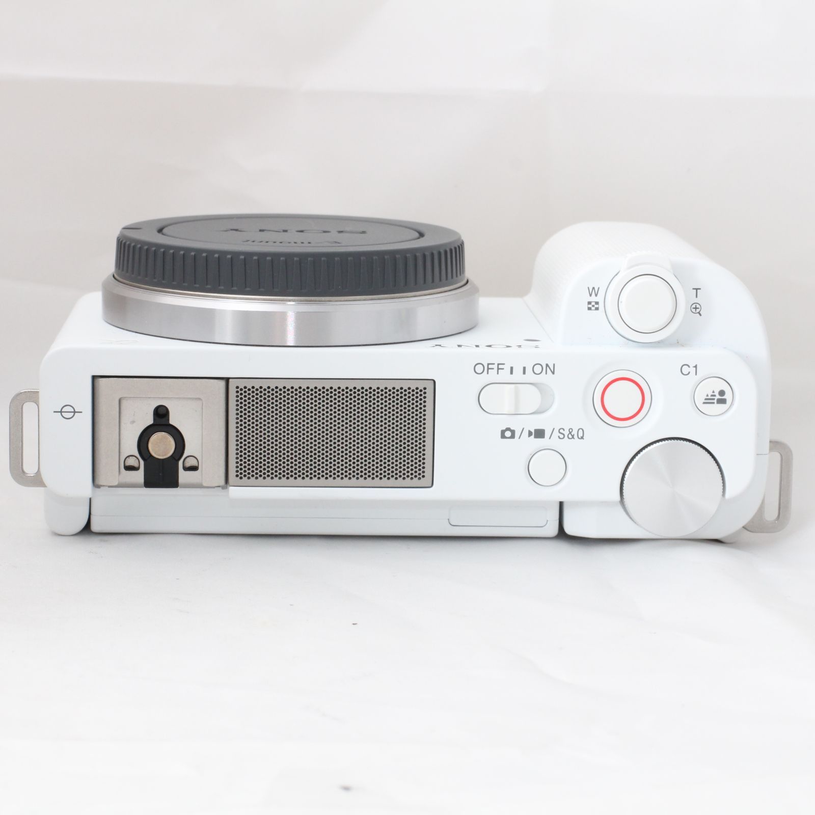 ☆美品☆ SONY ソニー VLOGCAM ZV-E10 ボディ ホワイト ホワイト ZV