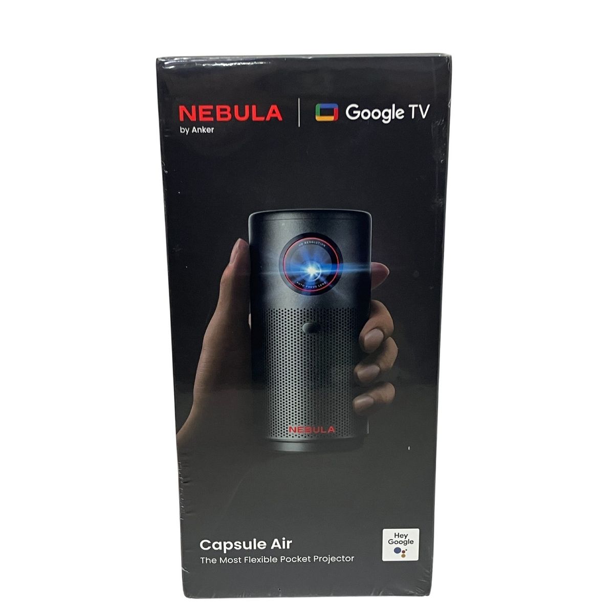 Anker NEBULA Capsule Air モバイルプロジェクター ブラック Google TV 搭載 家電