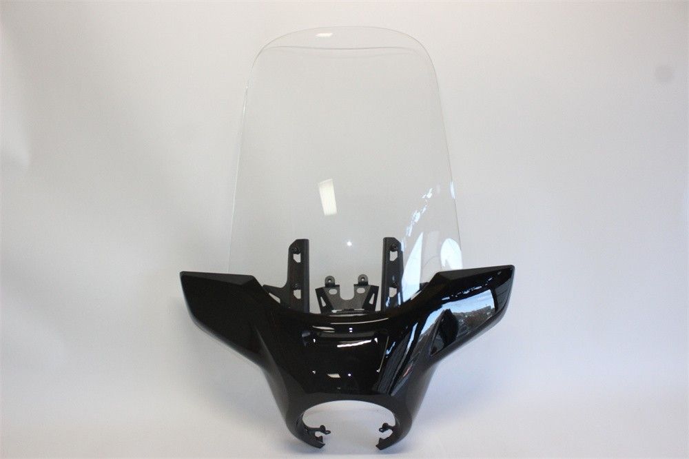 Rebel 250 500 レブル250 2020 大型 ロング スクリーン カウルセットウインドシールド 黒艶ありXクリア