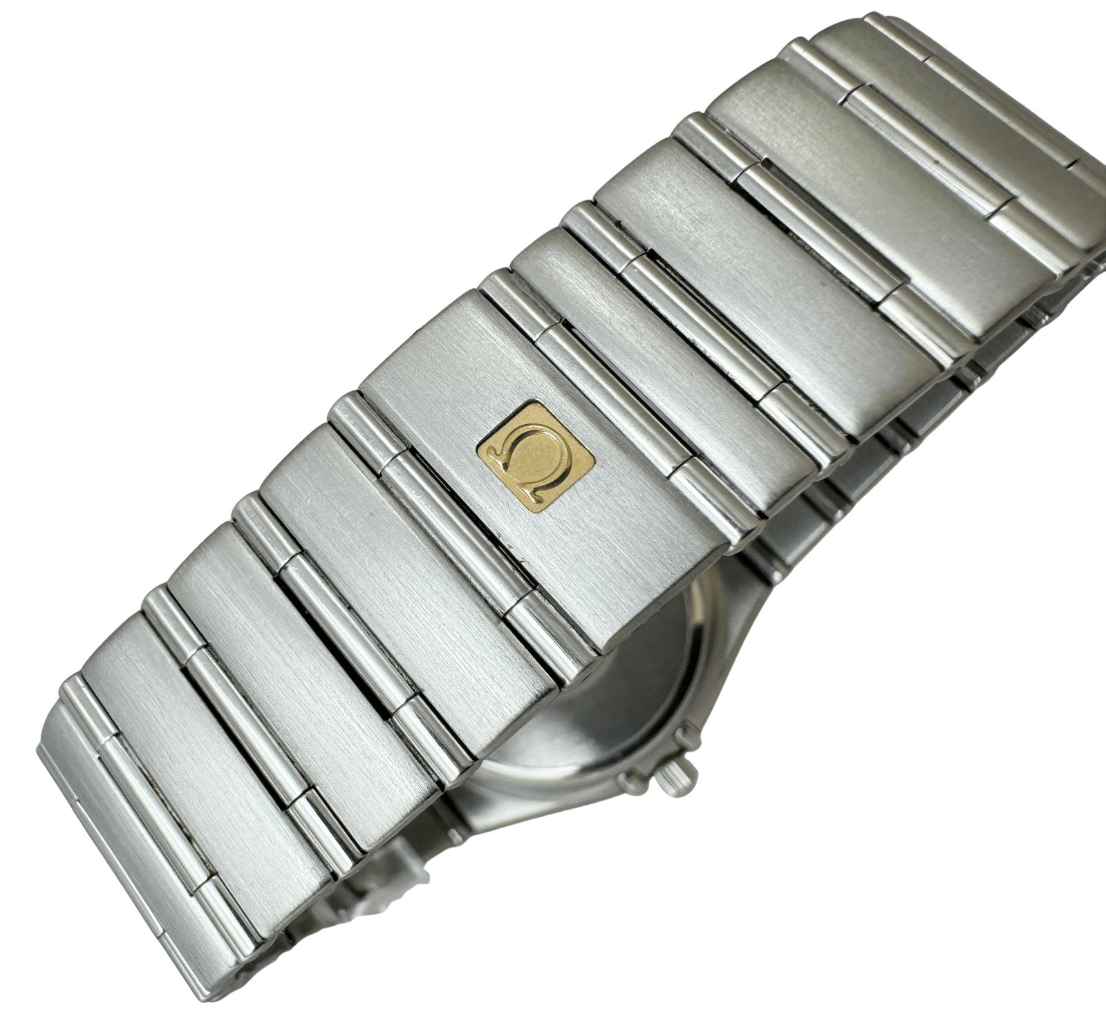  OMEGA オメガ コンステレーション メンズ 腕時計 1512 40 クオーツ ステンレス ネイビー文字盤 Aランク 腕時計(クォーツ) 腕時計(アナログ)